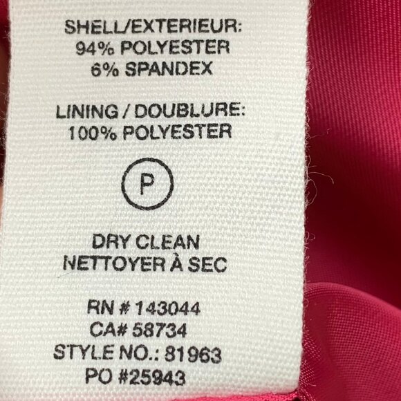 Avec Les Filles Notched Lapel Cropped Brazer Sz S NWOT - Picture 13 of 16